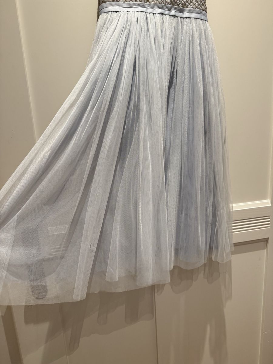 Kleider: Needle & Thread Dress UK 8, tulle, silver, blue – Gebraucht aus Zürich von floridiablanca 3