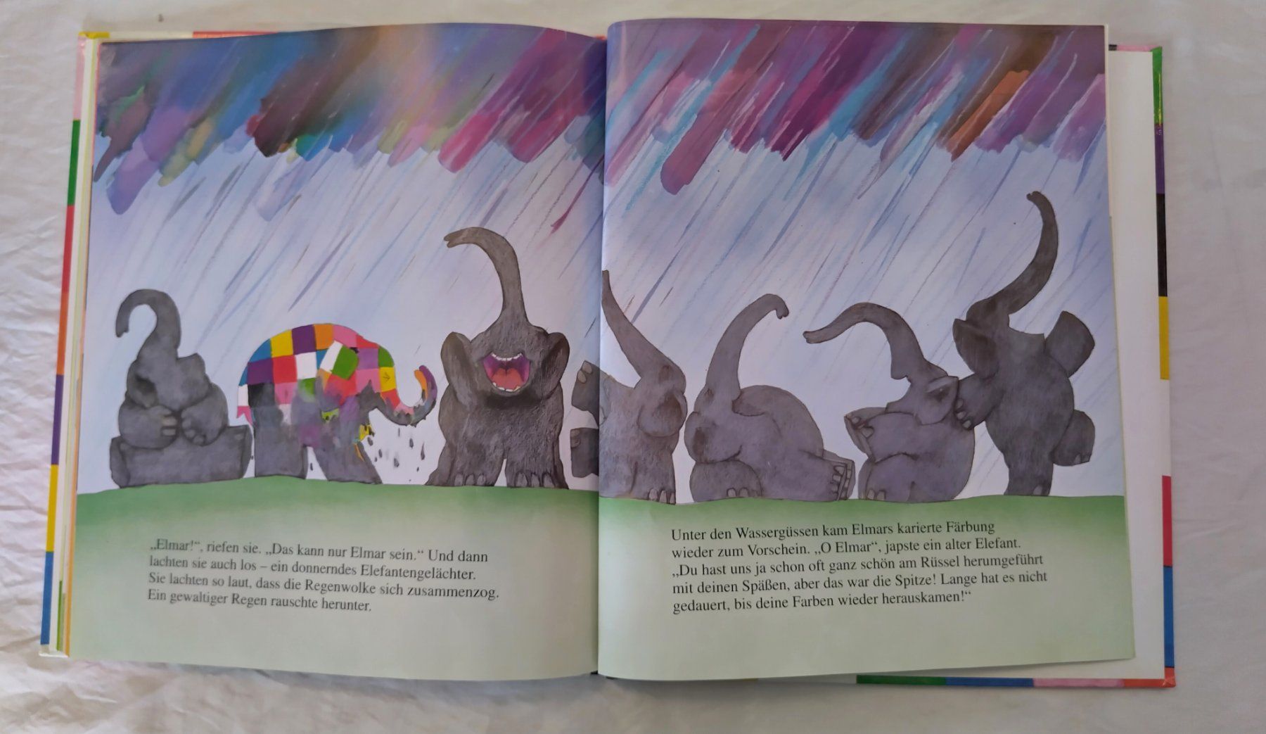 Libri: Elefant Elmar / Bilderbuch ab Fr. 8.- / David McKee – Usato da Bellach venduto da JingleJerry 5