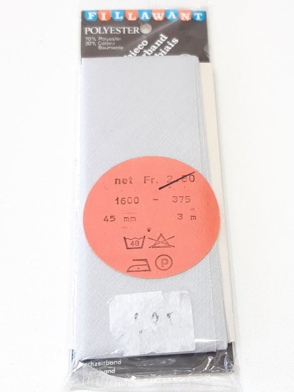 Stoffe: Schrägband  - Ruban en biais – Neu und originalverpackt aus Savagnier von Marderuth