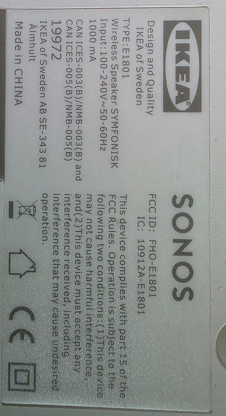 Ikea Lautsprecher: IKEA Regallautsprecher SONOS – Gebraucht aus Bad Ragaz von Mhu0 2