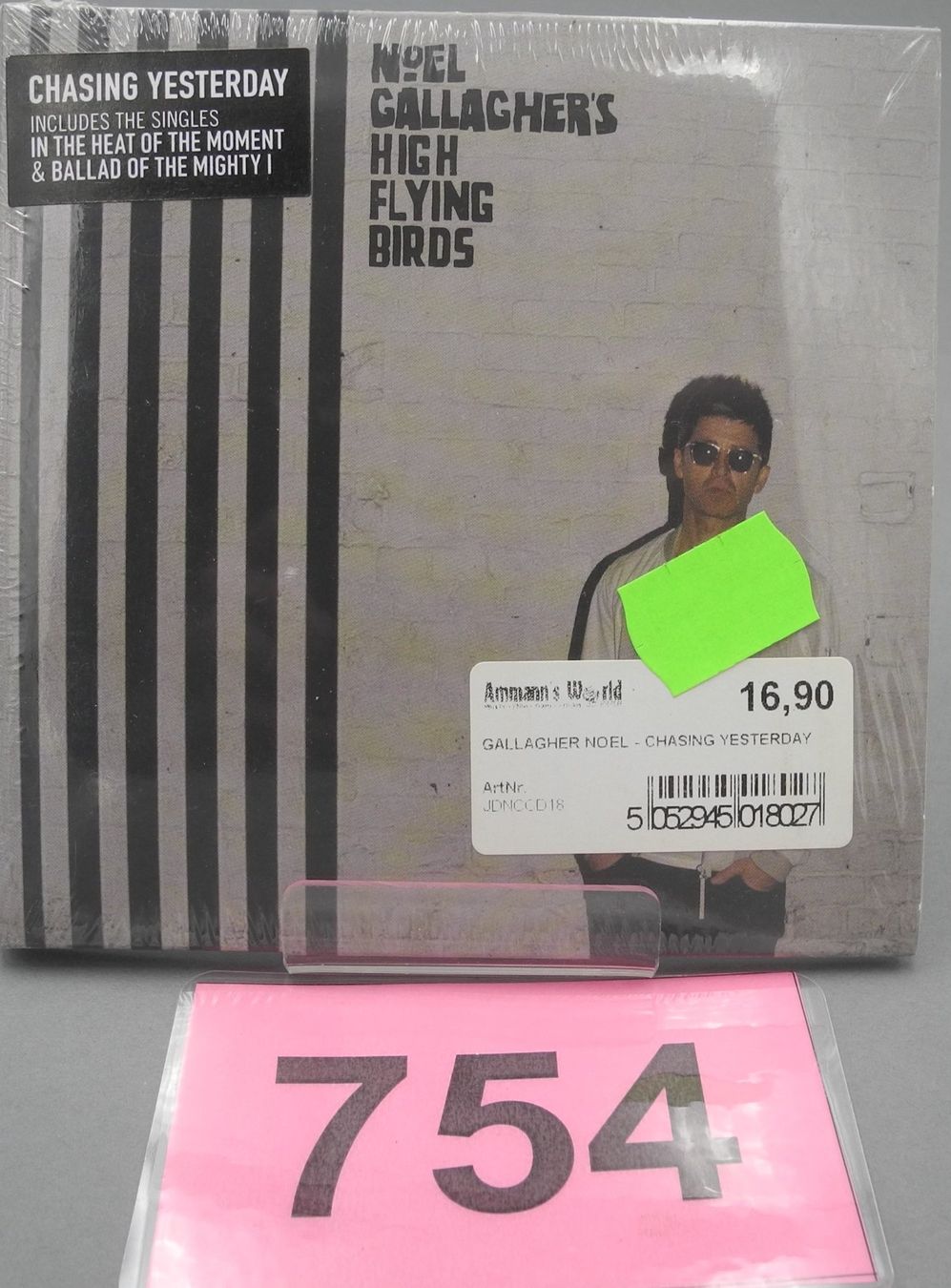 CD: CD Gallagher Noel "Chassing Yesterday", Nr. 754 – Nuovo e nell'imballaggio originale da Kottwil venduto da Crazyrolf