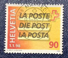 Nr.937 Neues Post-Signet  Sondermarken GESTEMPELT 1998  