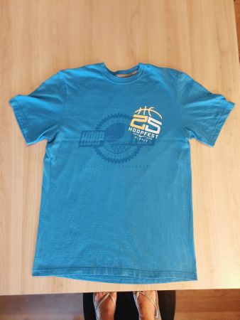 Cooles Basketball T-Shirt Hoopfest, Sportshirt, Top Zustand
