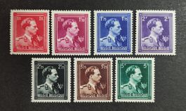 Belgien 1944, Victory, Satz ungestempelt