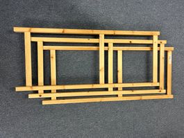 3 Stk. Ikea Ivar Seitenteil. 124x50cm, gebraucht.