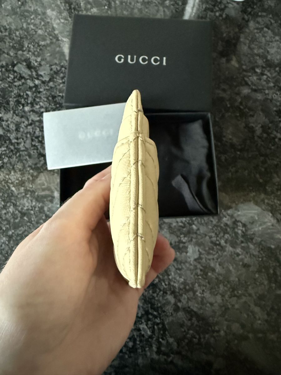 Gucci Portemonnaie: Gucci Cardholder in Butteryellow – Neu (gemäss Beschreibung) aus Rheinfelden von Sabjoo84 3