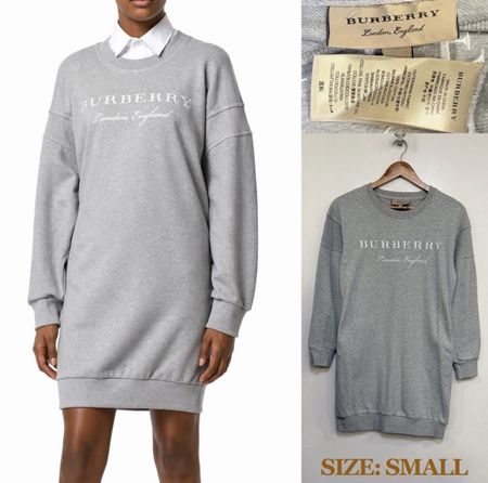 Burberry Cotton Sweater Dress