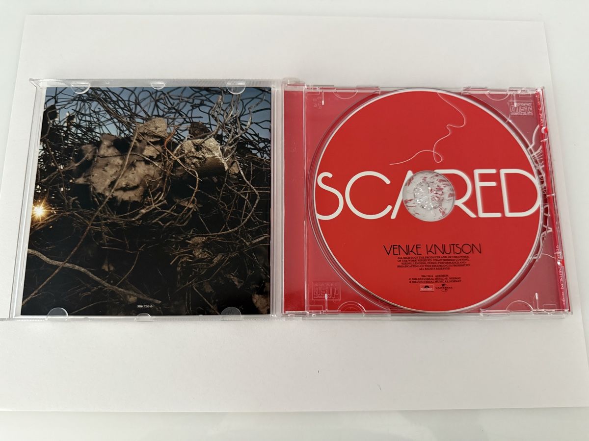 CDs: Venkke Knutson - Scared CD Album 2004 – Gebraucht aus Oberried Brienz von Chyara 2