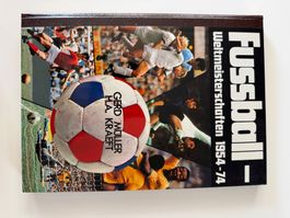Fussball-Weltmeisterschaften 1954–1974 – Vintage-Buch mit Ge