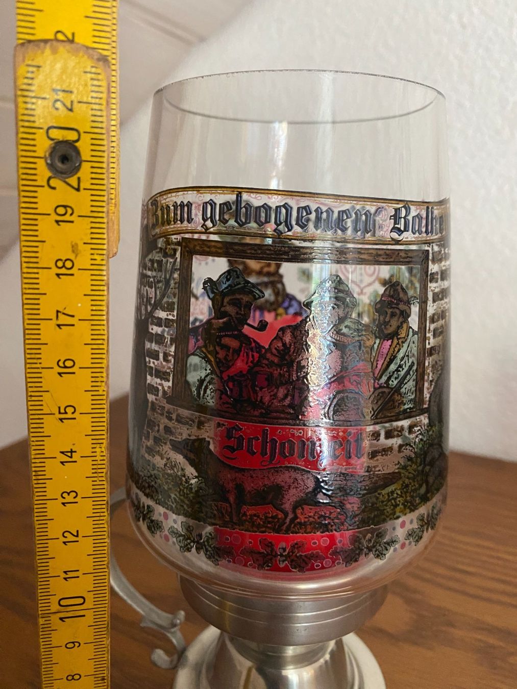 Tutte le decorazioni: Windlicht mit Jagdspruch – Nuovo (secondo la descrizione) da Gerolfingen venduto da Regenbogen88 1