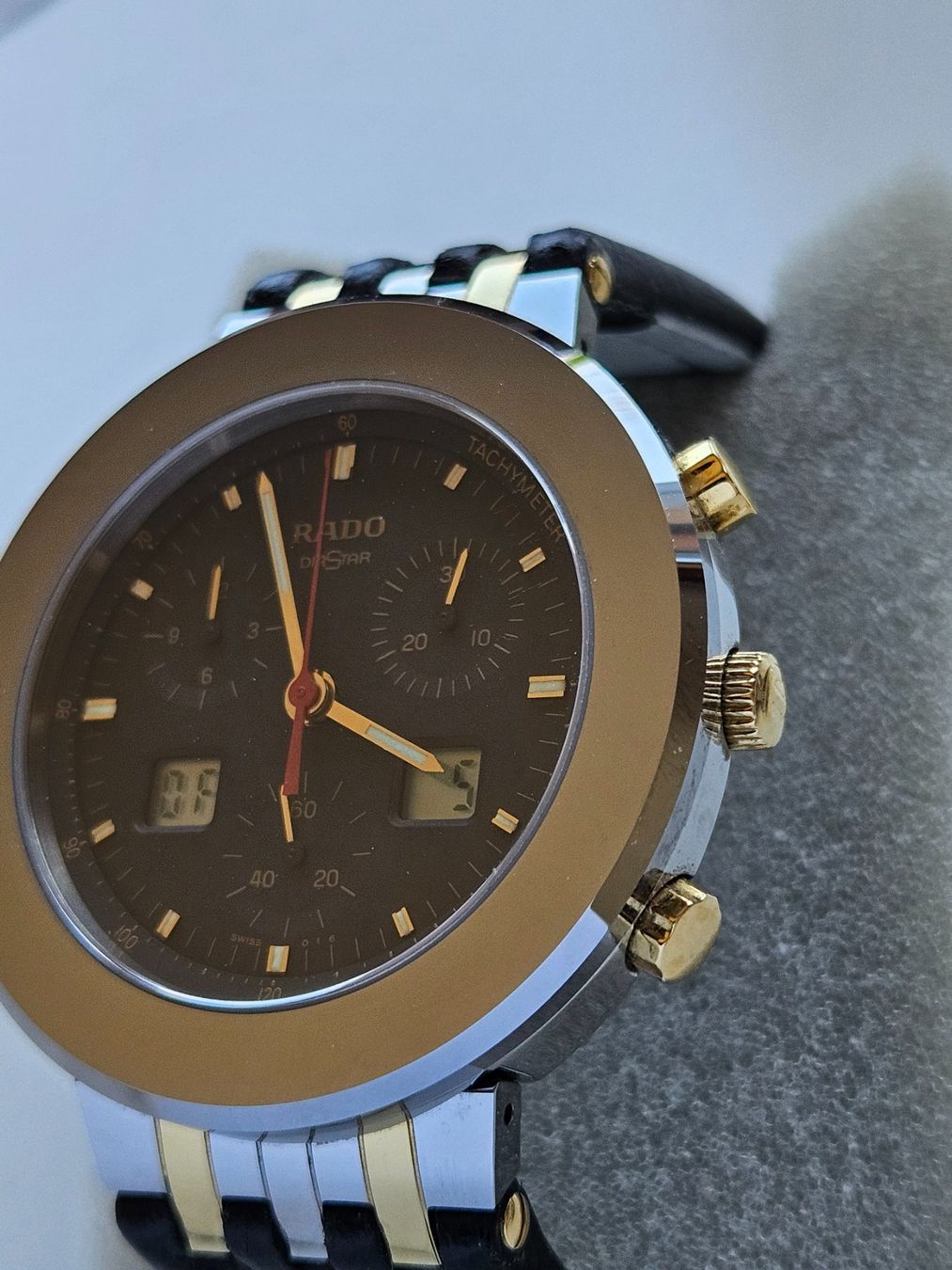 Rado Orologi: 336 Rado Diastar Chronograph Quartz – Usato da Berikon venduto da mmm21 2