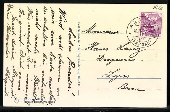 Cartoline postali: AK Aarburg, Uferpartie mit Cafe Central – Usato da Berlin venduto da bartko-reher 1