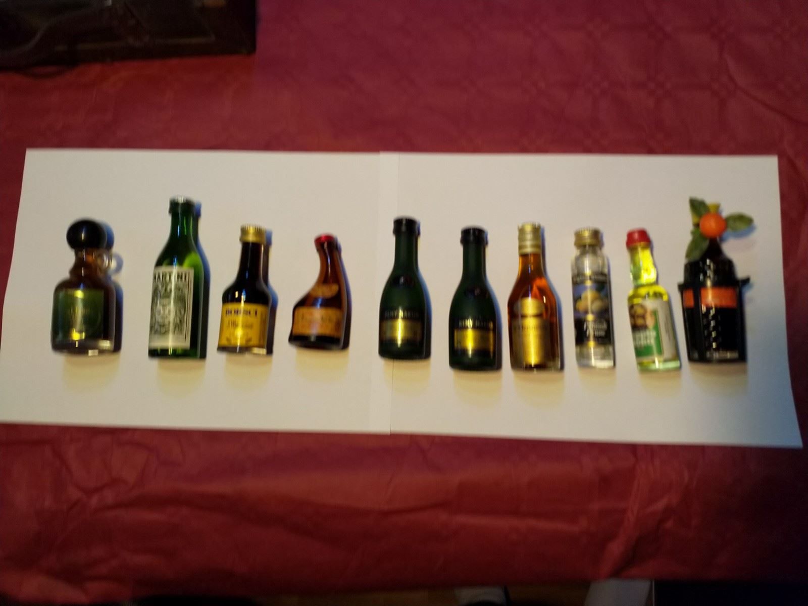Bevande alcoliche: Collection de 48 Mini Bouteilles avec coffret bois – Nuovo e nell'imballaggio originale da Grand Lancy venduto da ampoule 6