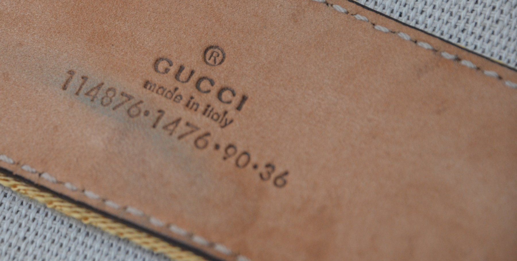 Gucci Cinture: Gürtel / Ceinture Gucci – Usato da Collonges venduto da Auganien 8