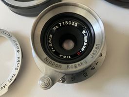 Nippon Kogaku W-Nikkor 1:3.5 f 2.8cm Lens fits Leica M