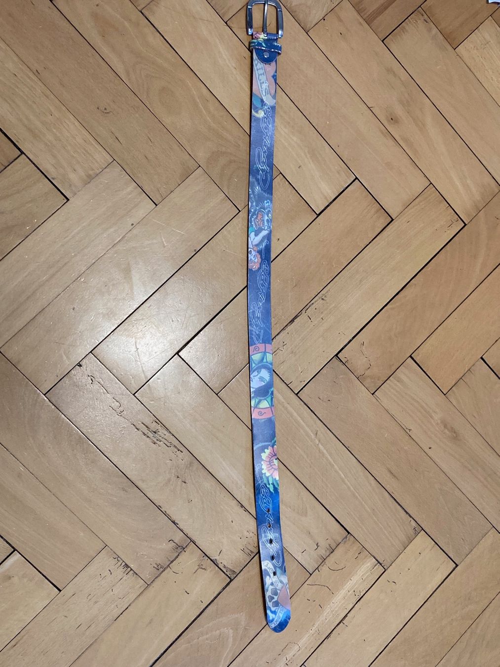 Ed Hardy Cinture: Vintage Y2K Ed Hardy Belt Leather – Usato da Zürich venduto da le_souk