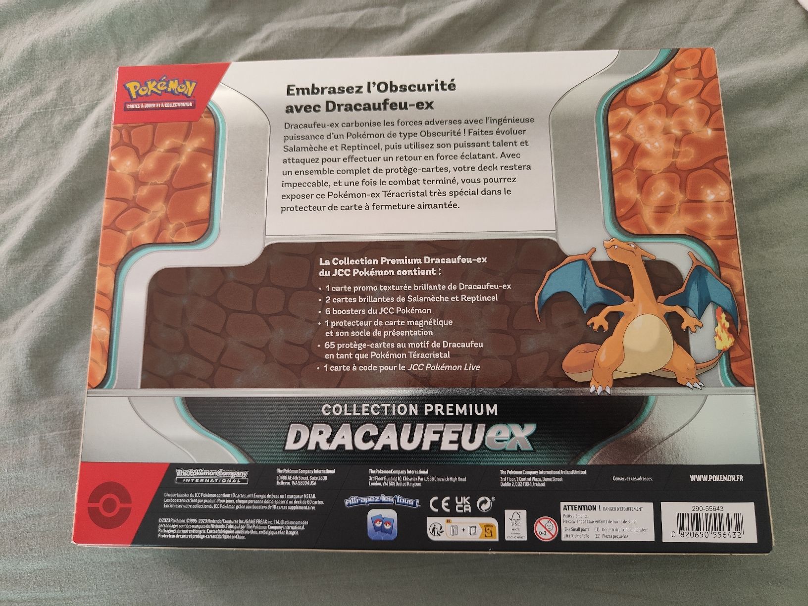 Pokémon Sammelbilder & Trading cards: Pokemon Carte Dracaufeu Collection Premium – Neu und originalverpackt aus Pompaples von minifigureCH 1