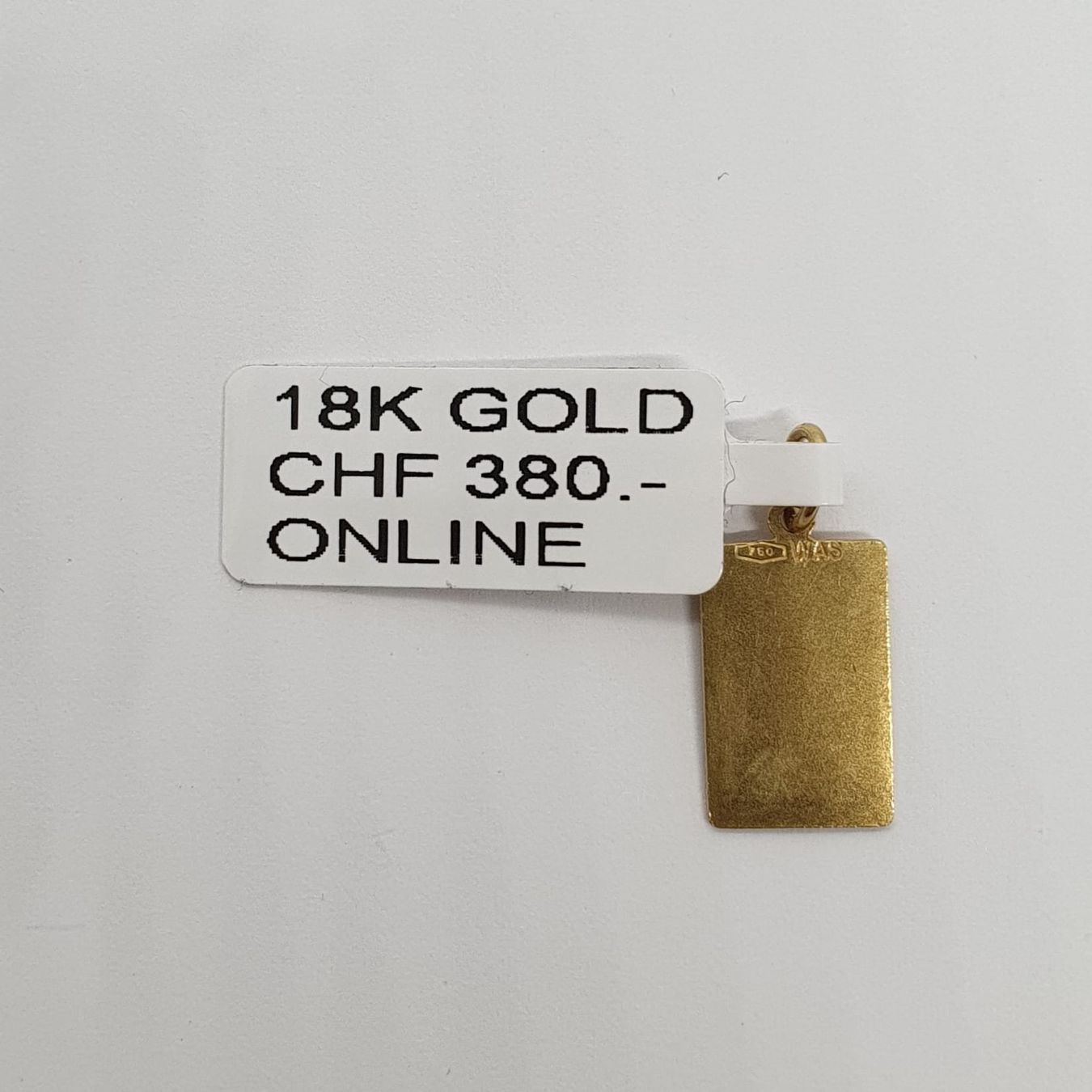 Ciondoli: Echt 18K Gold - Steinbock Anhänger – Usato da Luzern venduto da Luzern-Goldhaus 3