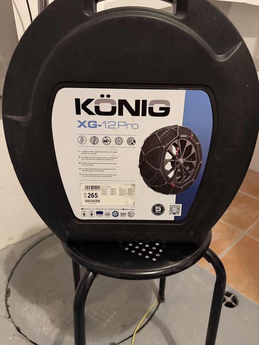 König Schneeketten: König XG-12 pro – Gebraucht aus Pragg-Jenaz von Hors