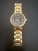 Michael Kors Damenuhr MK-5989 Gold / Schwarz mit römischen Z
