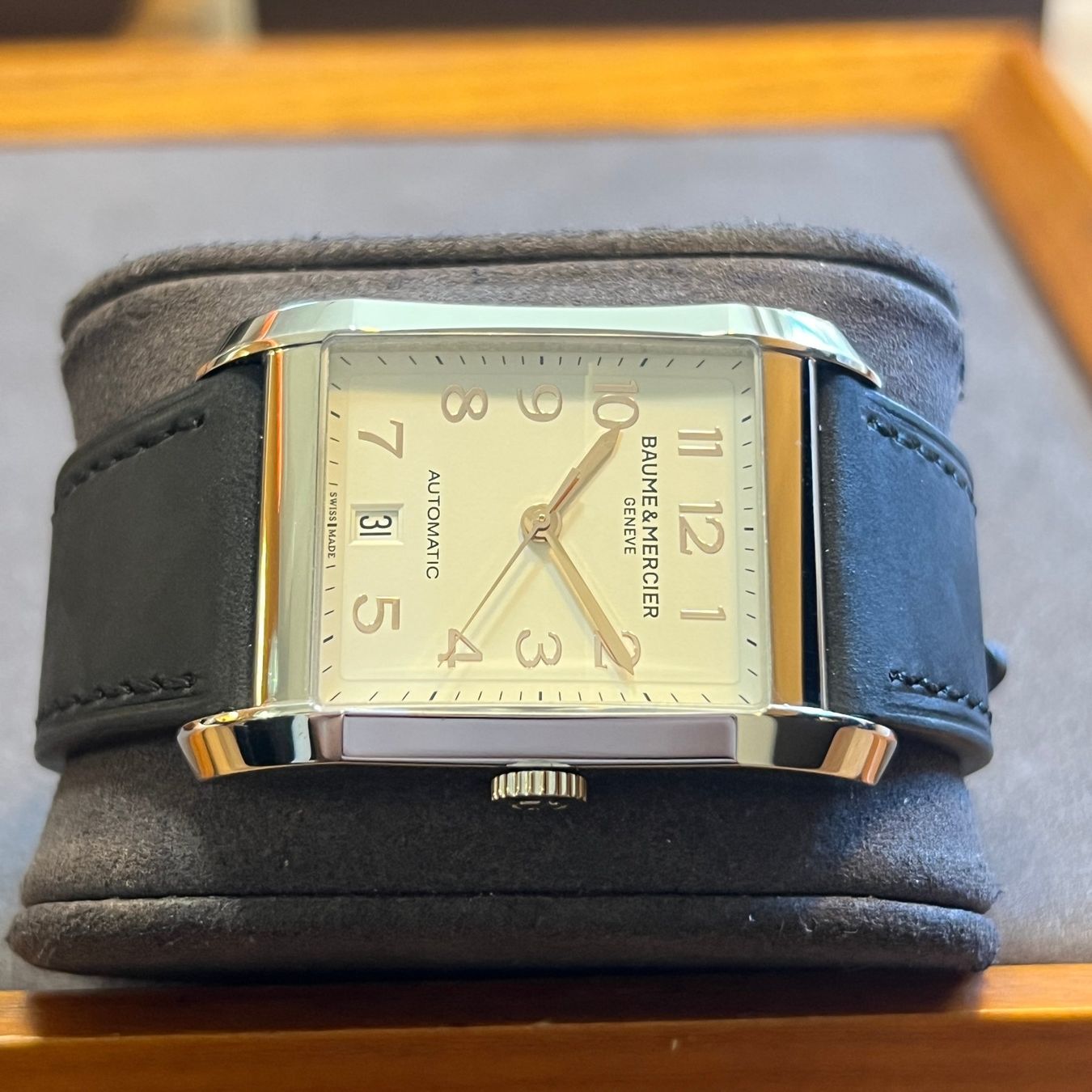Baume & Mercier Orologi: Baume & Mercier Hampton Automatic Full Set M0A10156 – Usato da Carouge GE venduto da Watchaser 6