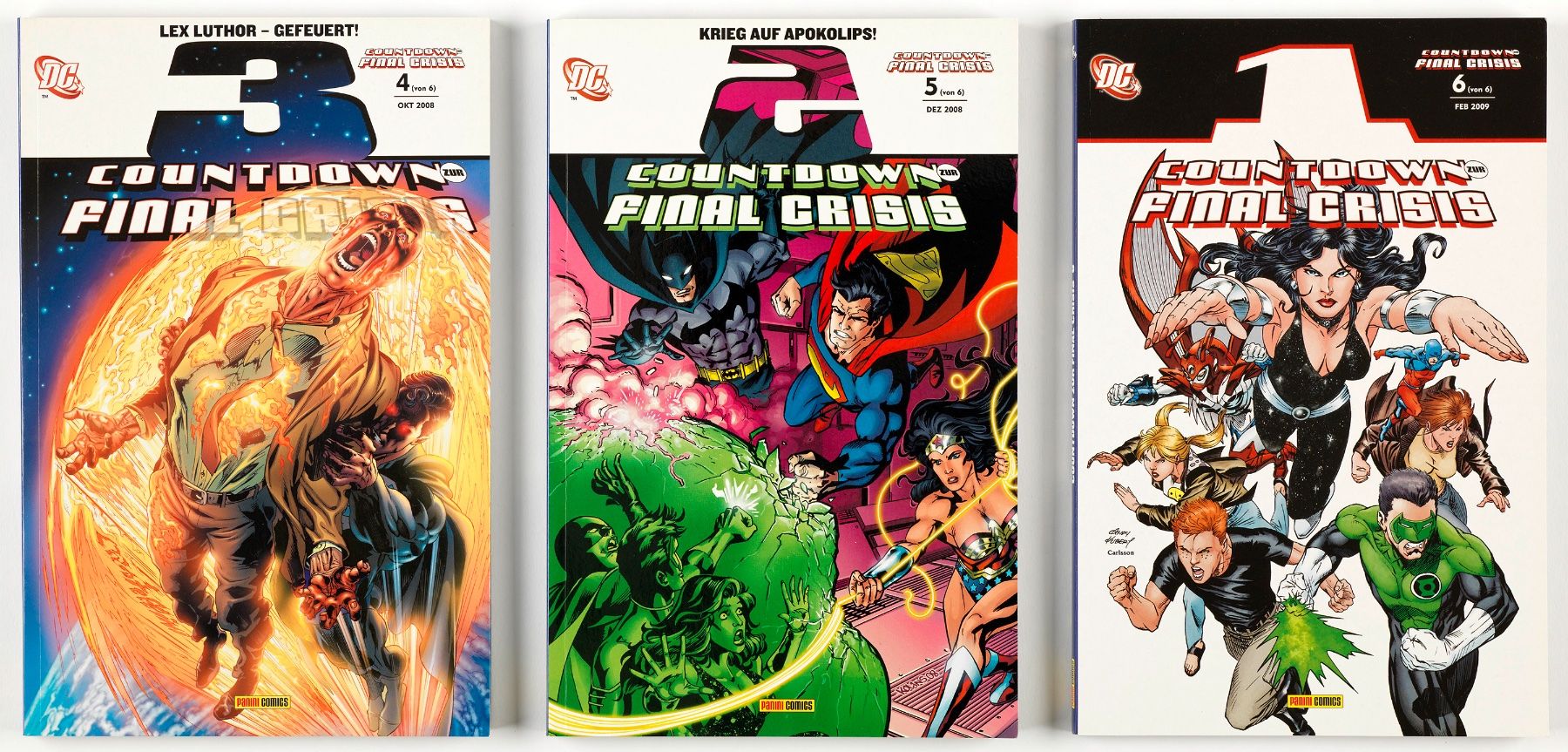 Fumetti: COUNTDOWN ZUR FINAL CRISIS #1-6 + FINAL CRISIS ARENA – Usato da St. Gallen venduto da kobayashi-maru 3