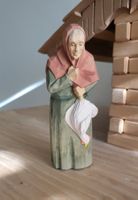 original Brienzer Krippenfigur Frau mit Gans