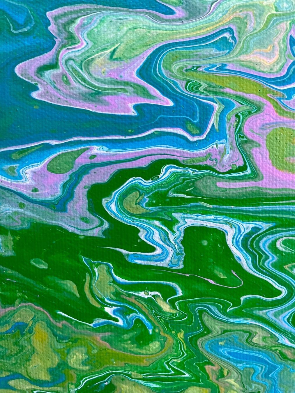 Gemälde: Acrylgemälde 40x60 farbig, abstrakt, Einzelstück – Neu (gemäss Beschreibung) aus Hochdorf von Jasminurschel 2