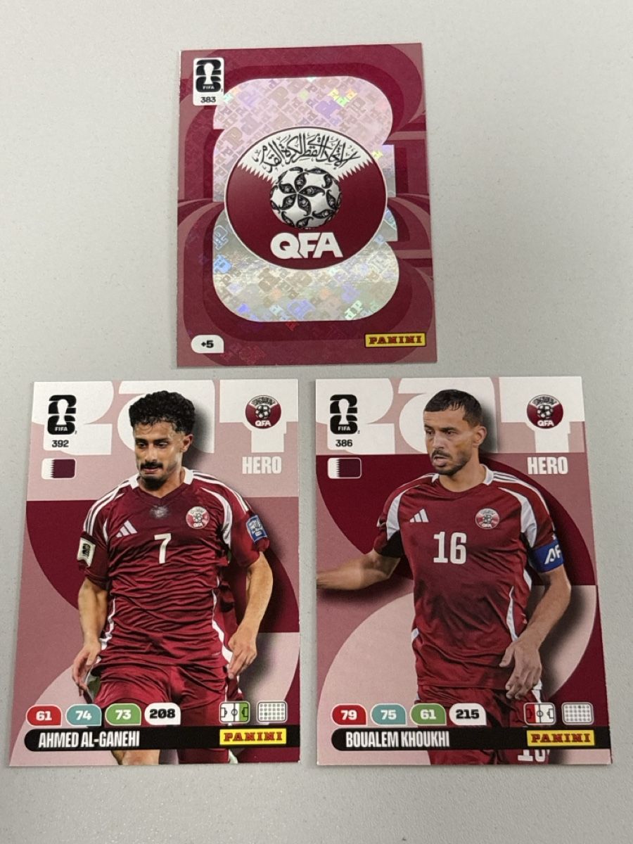 Panini Sammelbilder & Trading cards: Panini WM 26 - 383/386/392 - Qatar – Neu (gemäss Beschreibung) aus Oberbuchsiten von Bananefrappe93