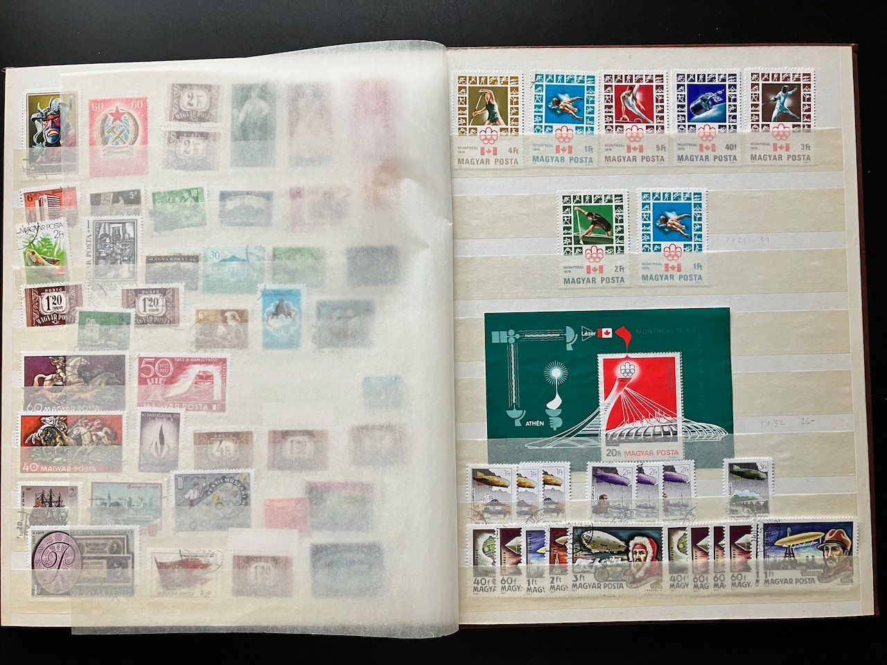 Tutti i francobolli: Ungarnsammlung im Steckalbum – Usato da Nesslau venduto da andi_hon 7