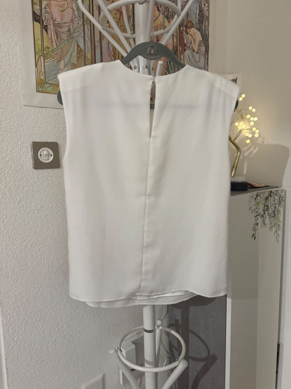 H&M Top: Haut H&M blanc taille S – Usato da Martigny venduto da ber_tdz7 4