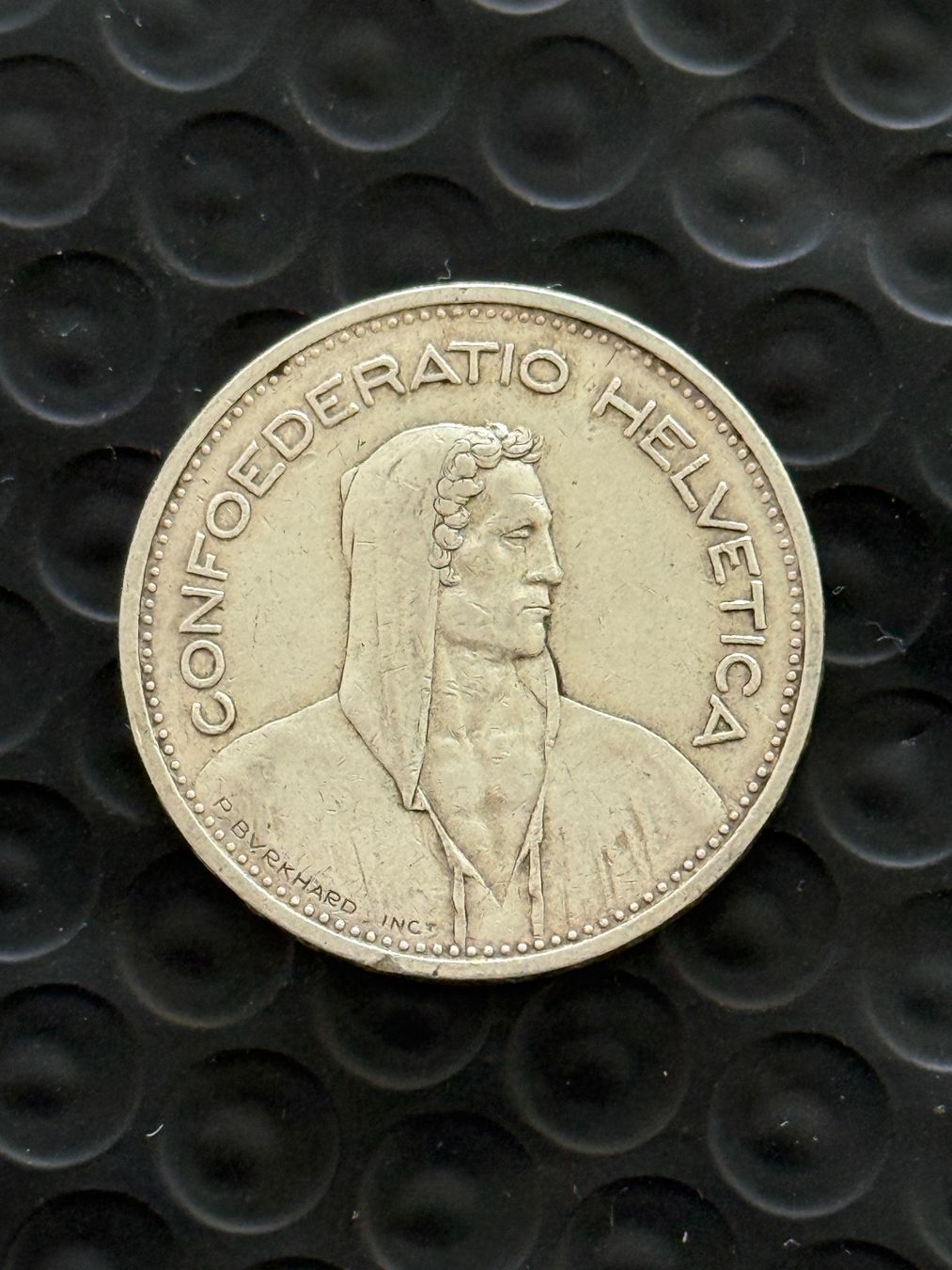 Tutti le monete: 5 Franken 1952  sehr Rar – Usato da Wallisellen venduto da SWISS_SILVER1 1