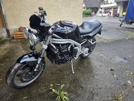 Triumph Daytona 955i Motorrad schwarz 76682 km 