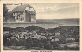 Rumisberg BE 2 Bildkarte Nr.166 , mit Srernen Rest. , 1933