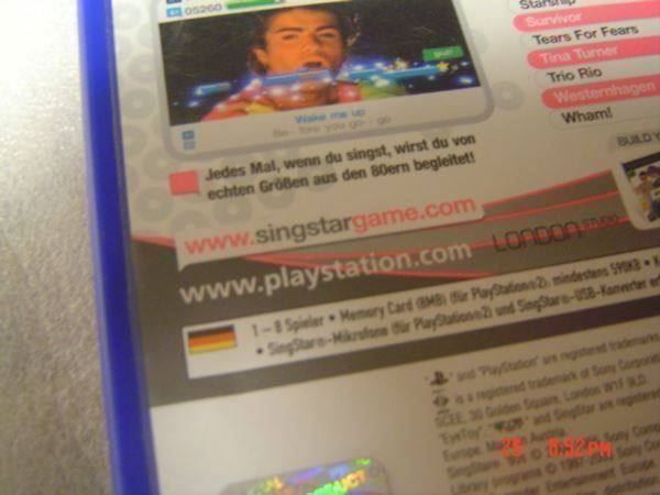 Sony Jeux: SingStar 80s - Deutsch - PS2 – D'occasion à Pambio Noranco par Pol69 5
