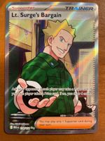 Pokemon Lt. Surges Bargain (Versand gratis)