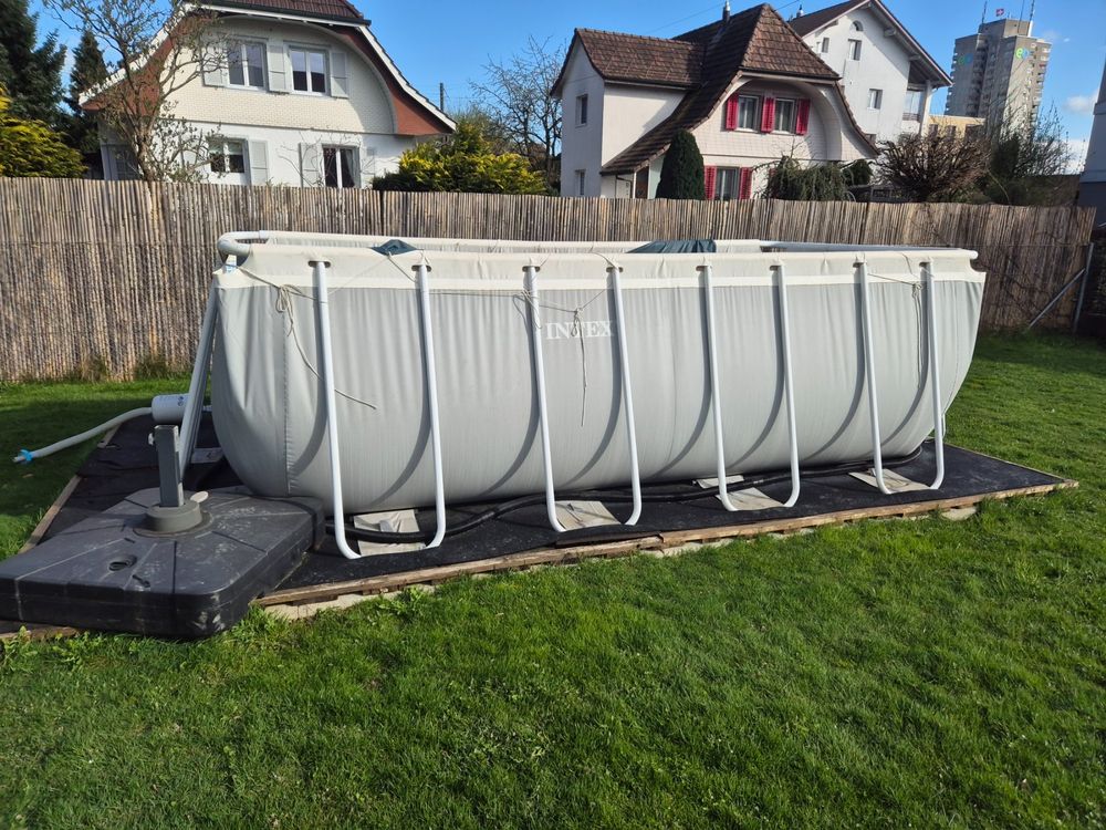 Poolset von INTEX (FILTER OHNE CHEMIKALIEN) 400x200x122 cm 2