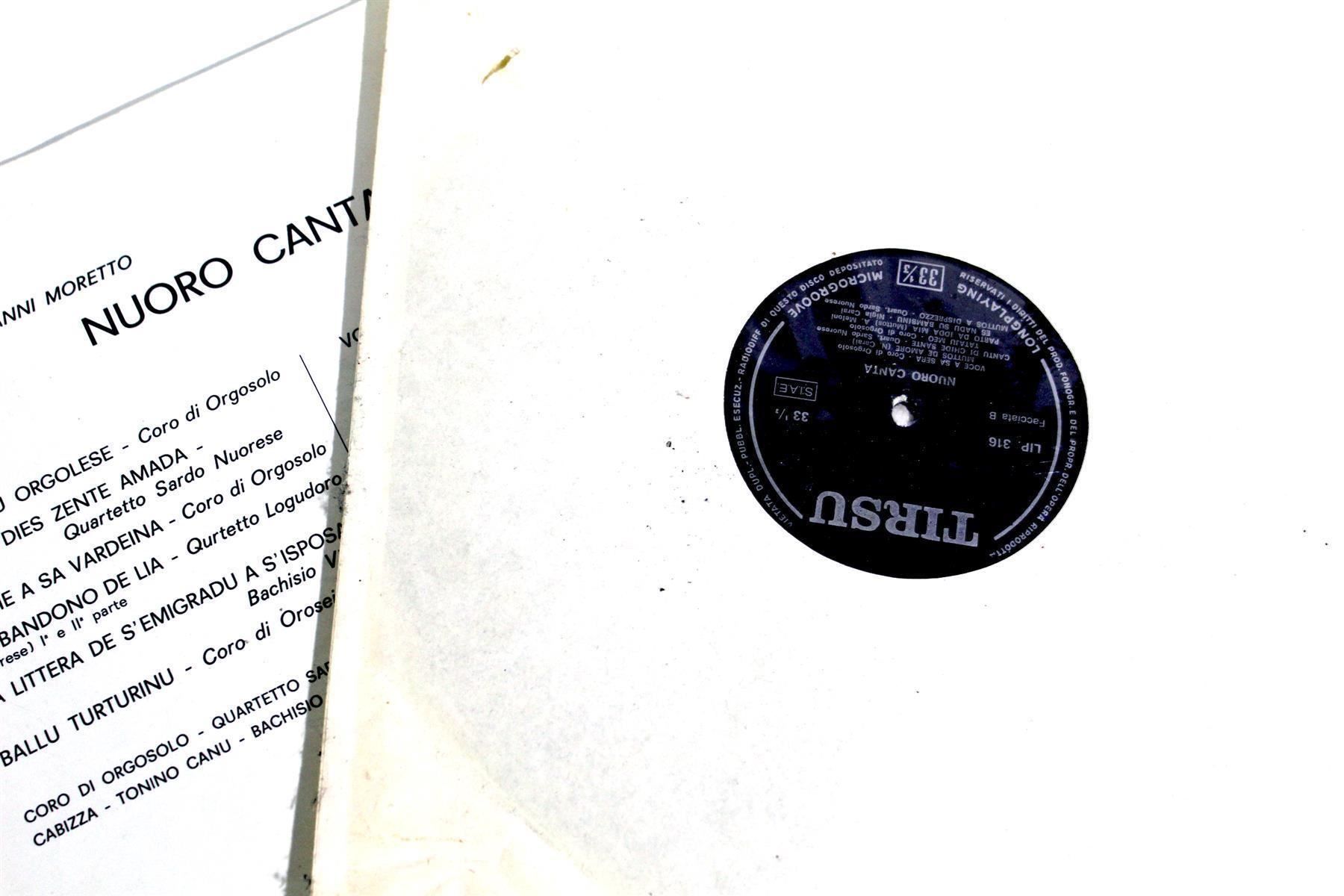 CD: GIOVANNI MORETTO: Nuoro Canta – Usato da Bern venduto da kultiges 8