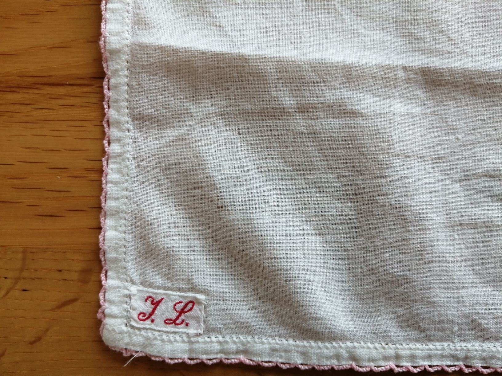 Altro in  Abbigliamento & Accessori: 6er Set Vintage Stofftaschentücher, Monogramm,  – Usato da Honau venduto da holunder3 2