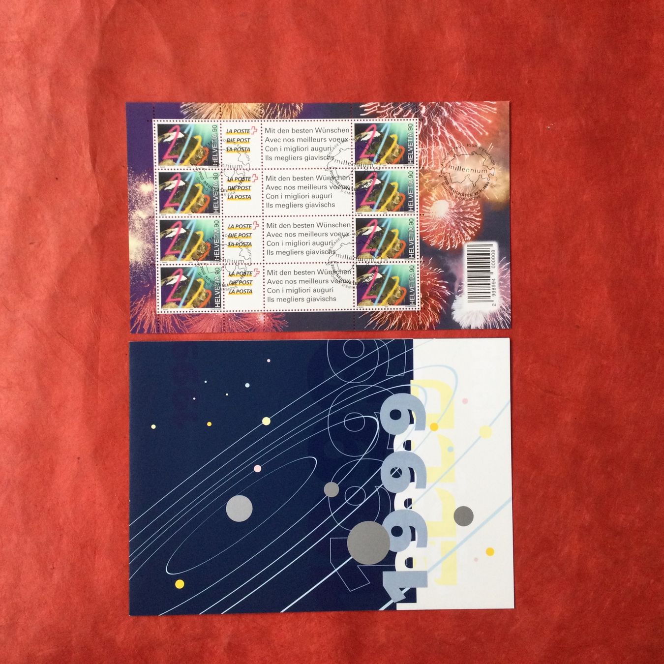 Tutti i francobolli: 1999 Sondermarke Millenium 985 Kleinbogen + FDC – Usato da S. Pietro venduto da bro_jjl9 1