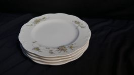 4er Set Teller Rosenthal Classic Rose Collection Frühling...