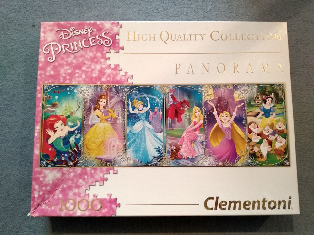 Disney Princess Puzzle 1000 Teile Clementoni (Gebraucht) in ...