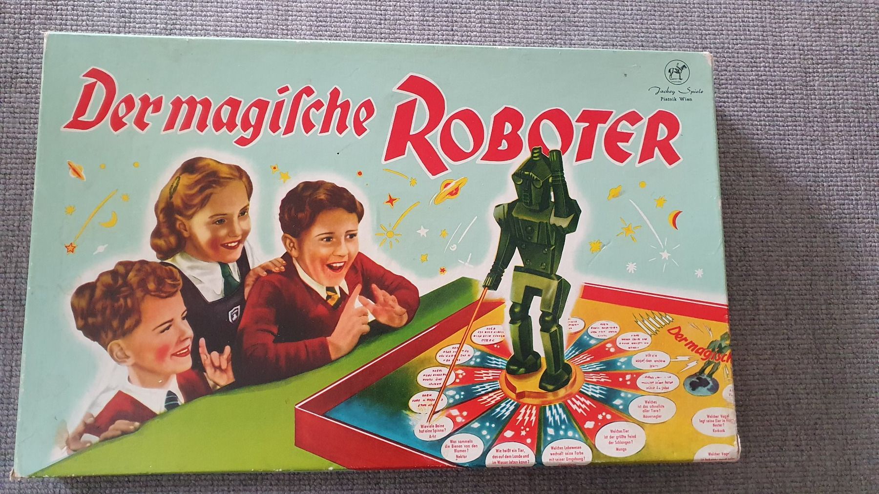 Spiele: Spiel: Der magische ROBOTER /1958 – Gebraucht aus Glattfelden von sessa123