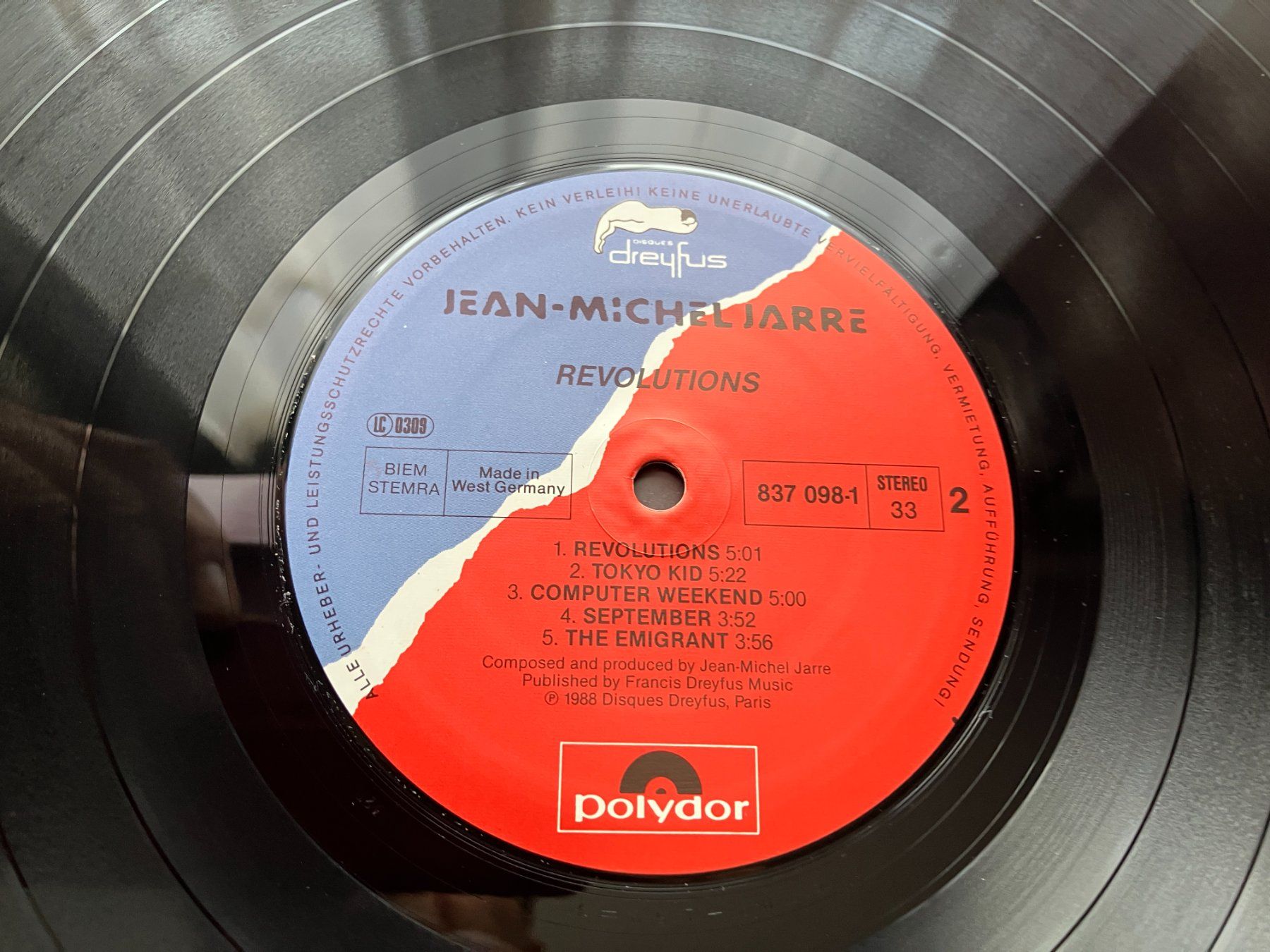 Dischi in vinile: Jean Michel Jarre – Usato da Aarwangen venduto da Jukebox3 8