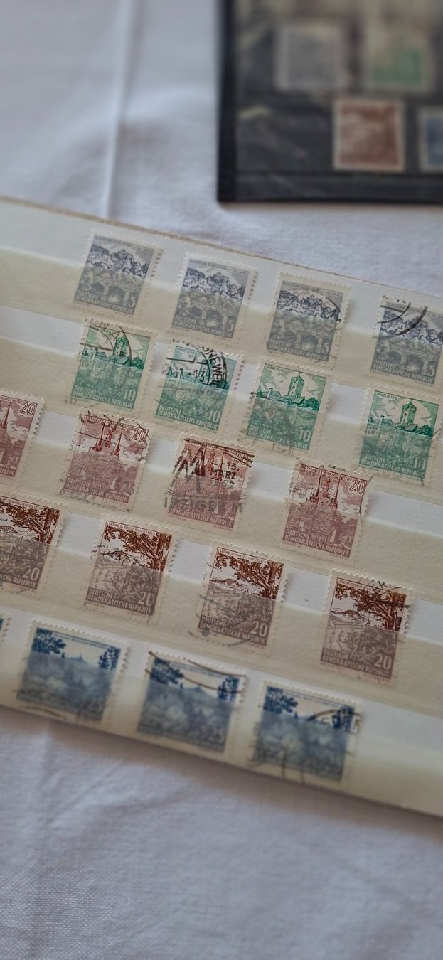 Alle Briefmarken: Ddr briefmarken – Gebraucht aus Lachen SZ von Isuma 3