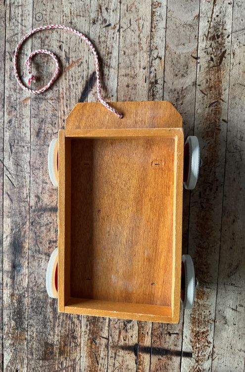 Jouets: Vintage Holz Chariot / Wagen Spielzeug – D'occasion à Hedingen par jackie74 3