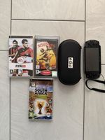 PSP mit 3 Spielen und Tasche - Perfekt für unterwegs!