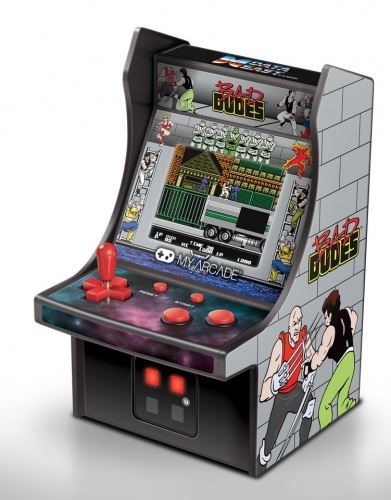 Slot Machine: BAD DUDE Mini Arcade Game – Nuovo e nell'imballaggio originale da Schalunen venduto da schwabspielautomaten 1