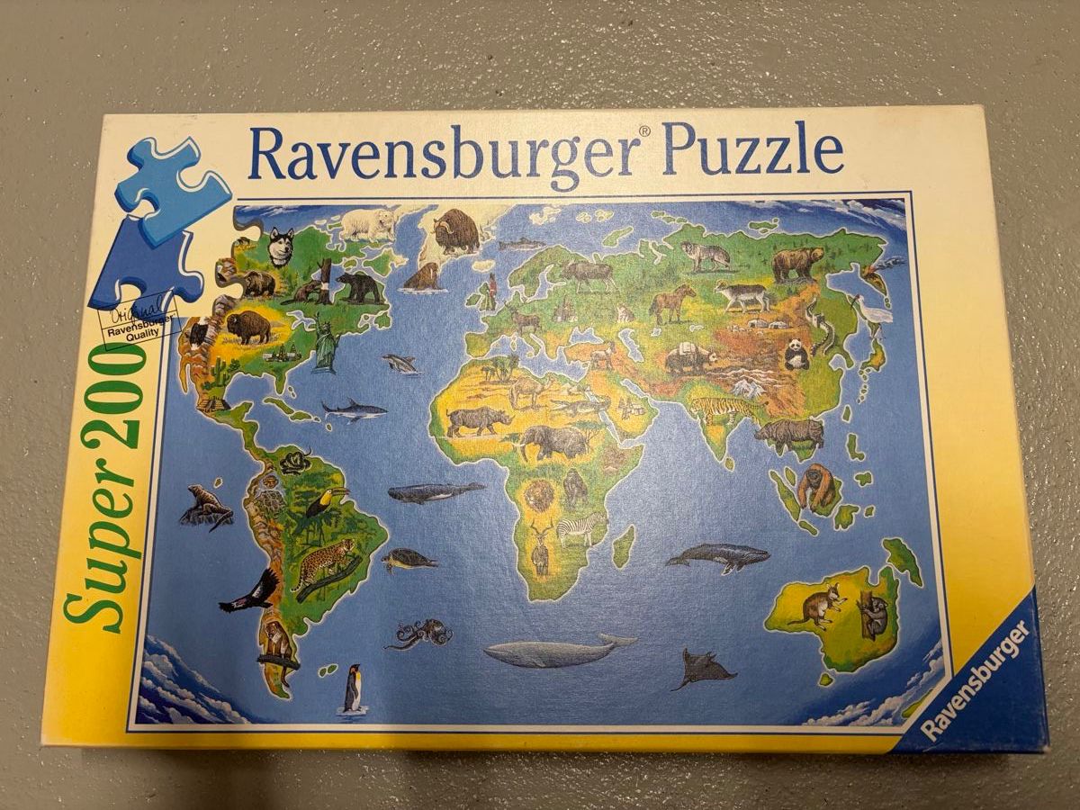 Ravensburger Puzzle: Puzzle Weltkarte – Usato da Sarmenstorf venduto da LioWe