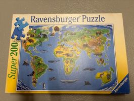 Puzzle Weltkarte